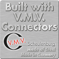 Build with V.M.V. Connectors - V.M.V. Scheulenburg - Made of Steel - Made in Germany