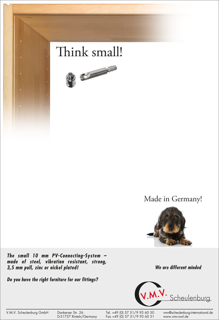 Think small!
