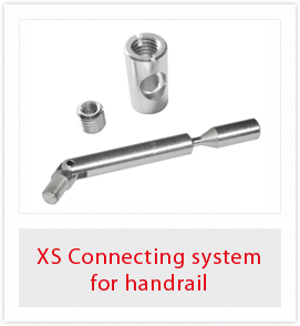 XS Connecting system for handrail